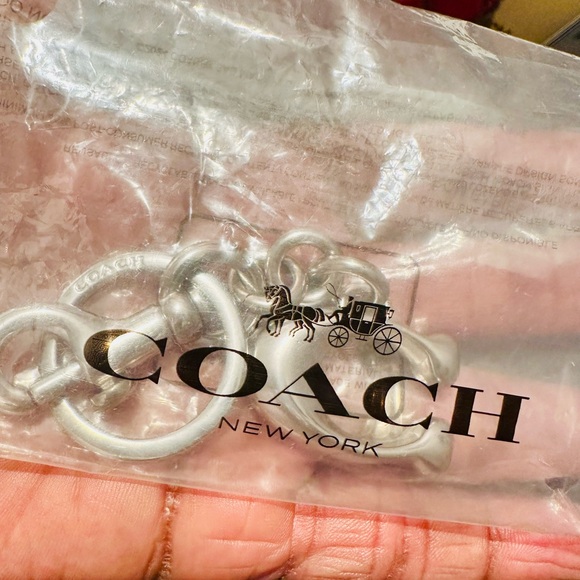 Coach Silver Keychain Accessory - Picture 6 of 6